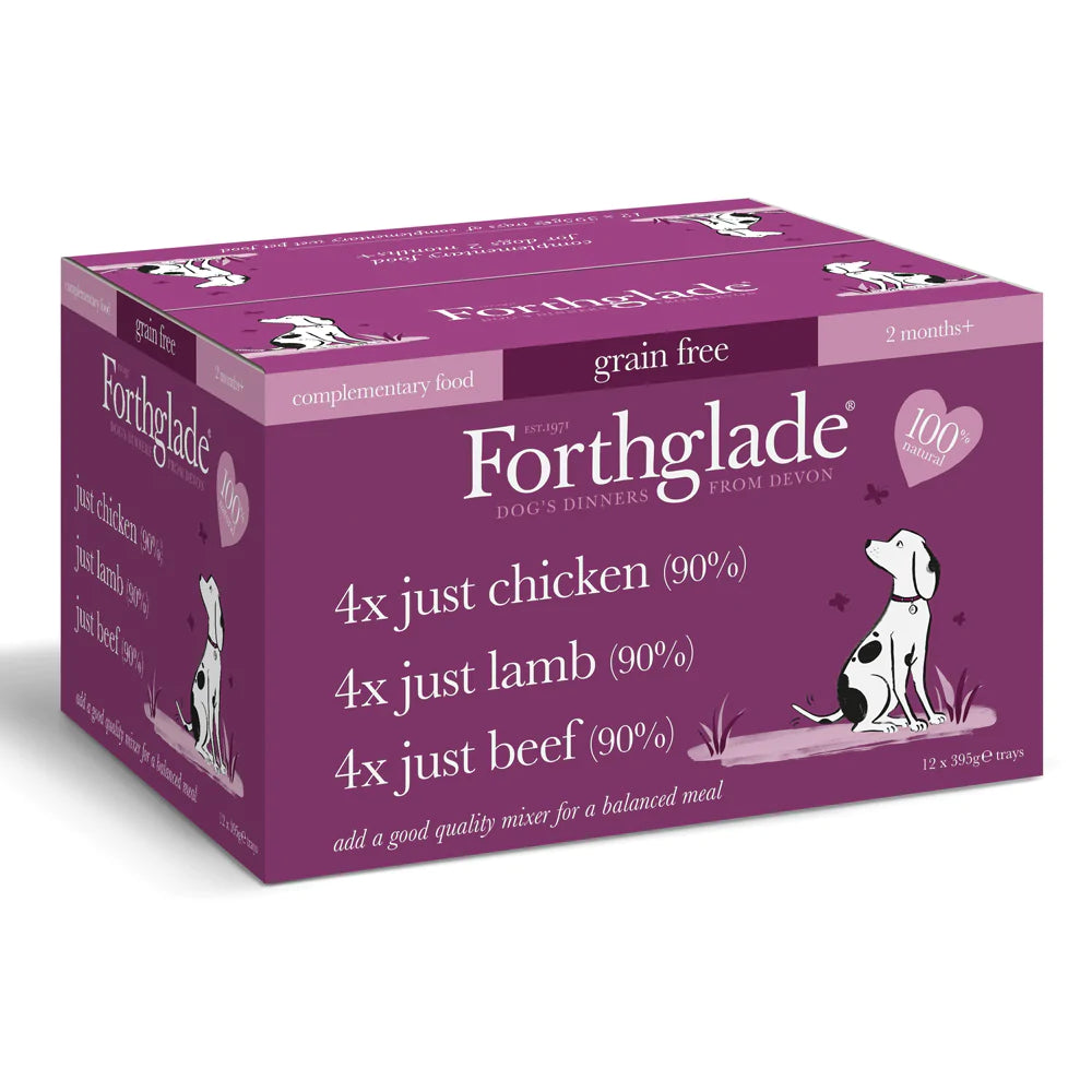 Forthglade Complete Wet Dog Food 12 Trays