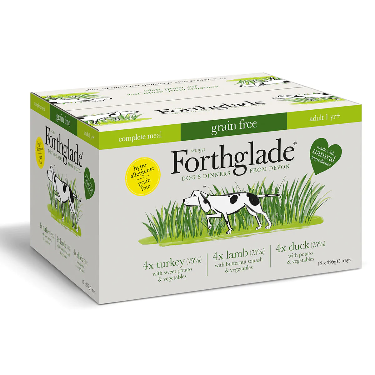 Forthglade Complete Wet Dog Food 12 Trays