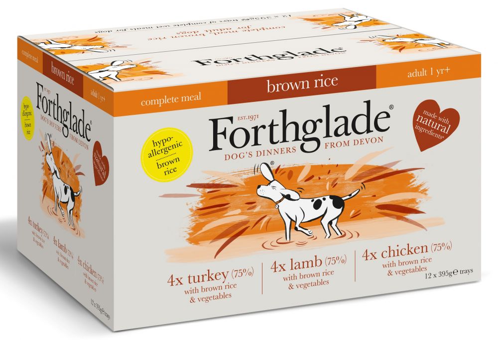 Forthglade Complete Wet Dog Food 12 Trays
